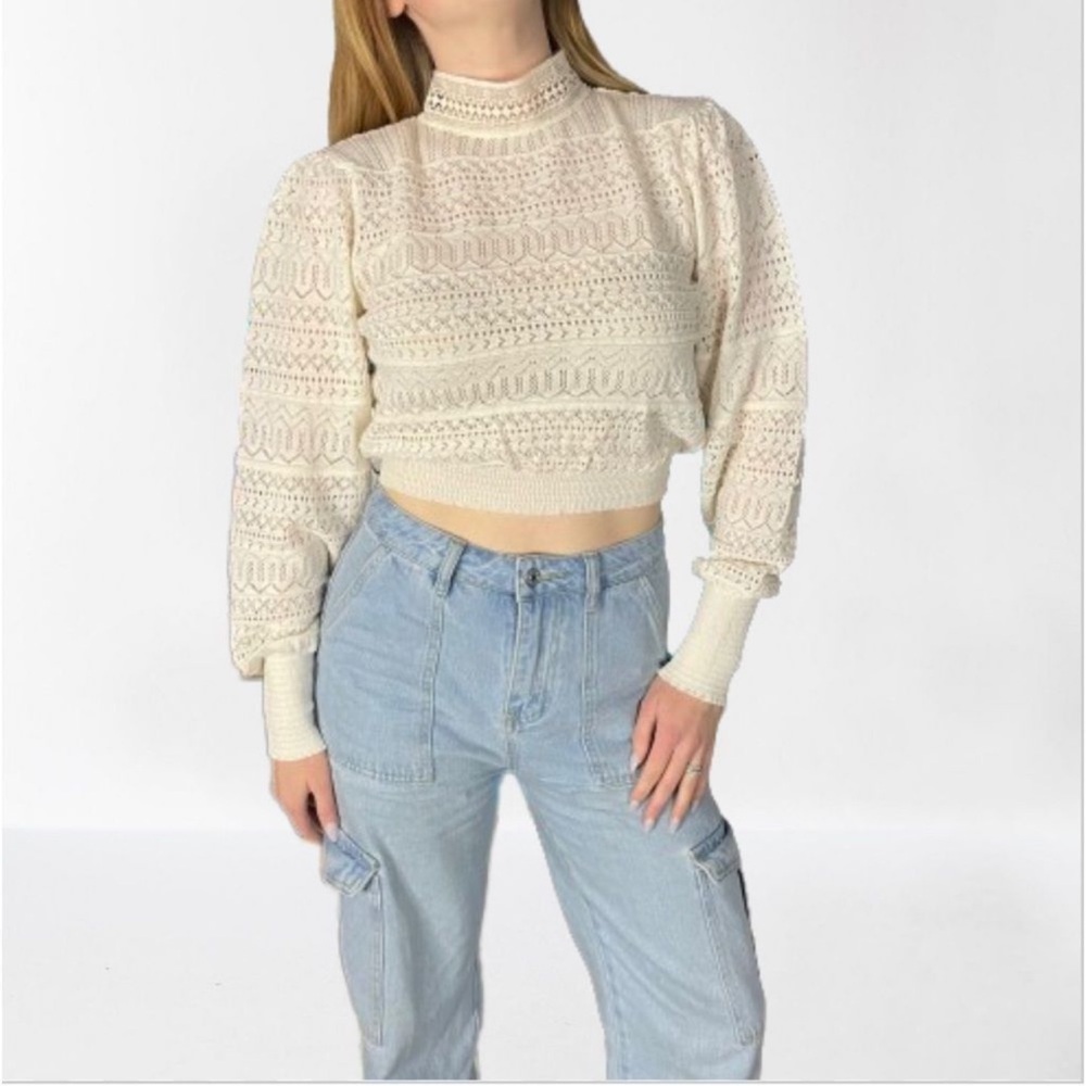 Zara Lace Crop Top